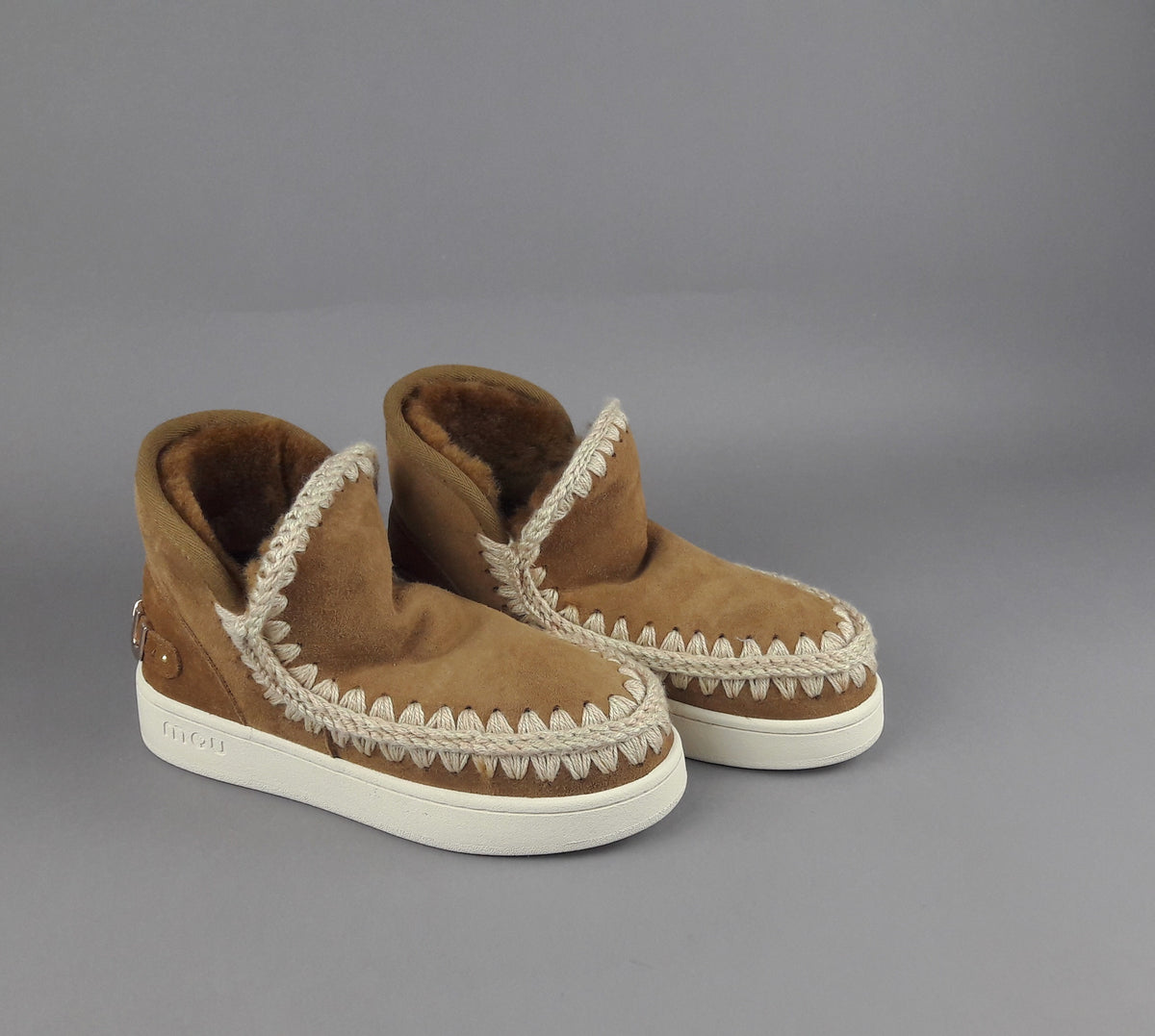Mou Eskimo Sneakers Donna Montone Marrone Chiaro