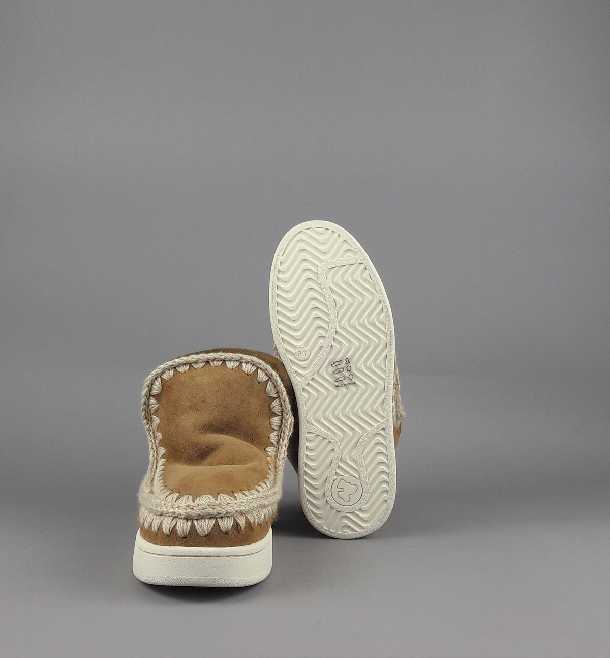 Mou Eskimo Sneakers Donna Montone Marrone Chiaro