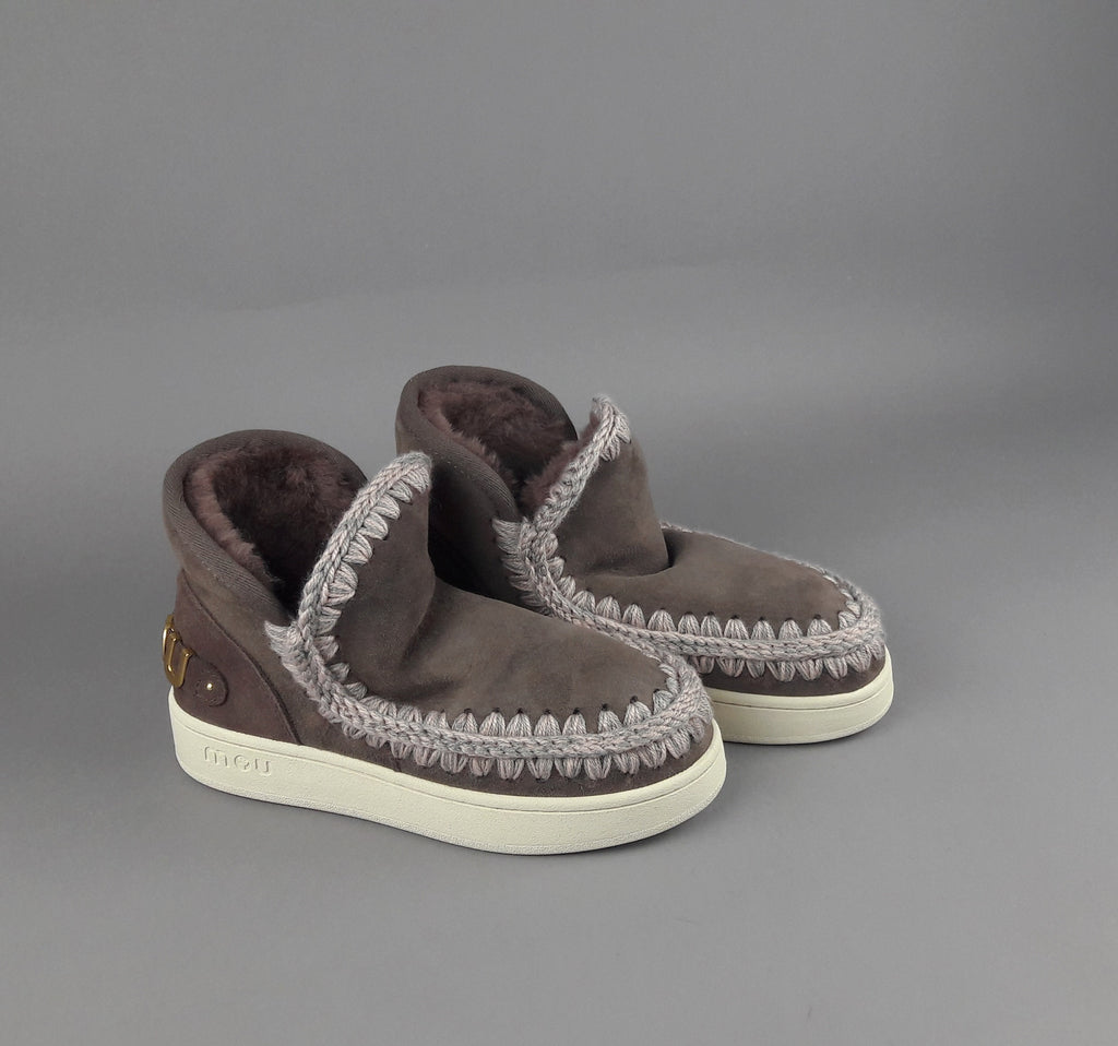 Mou Eskimo Sneakers Donna Montone Marrone Scuro