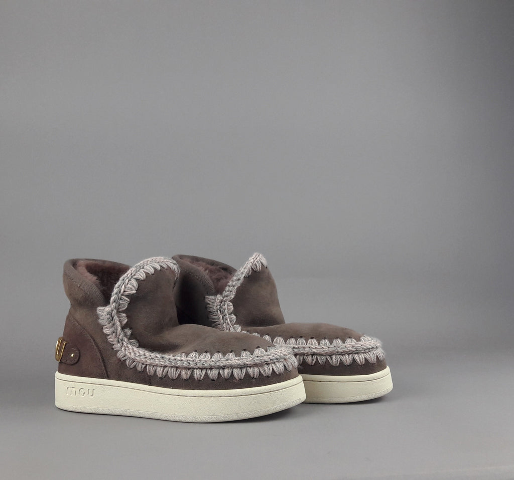 Mou Eskimo Sneakers Donna Montone Marrone Scuro