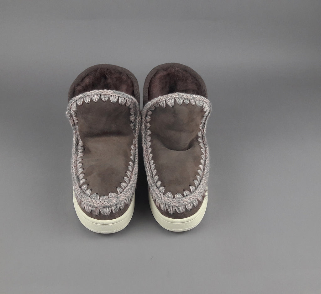 Mou Eskimo Sneakers Donna Montone Marrone Scuro