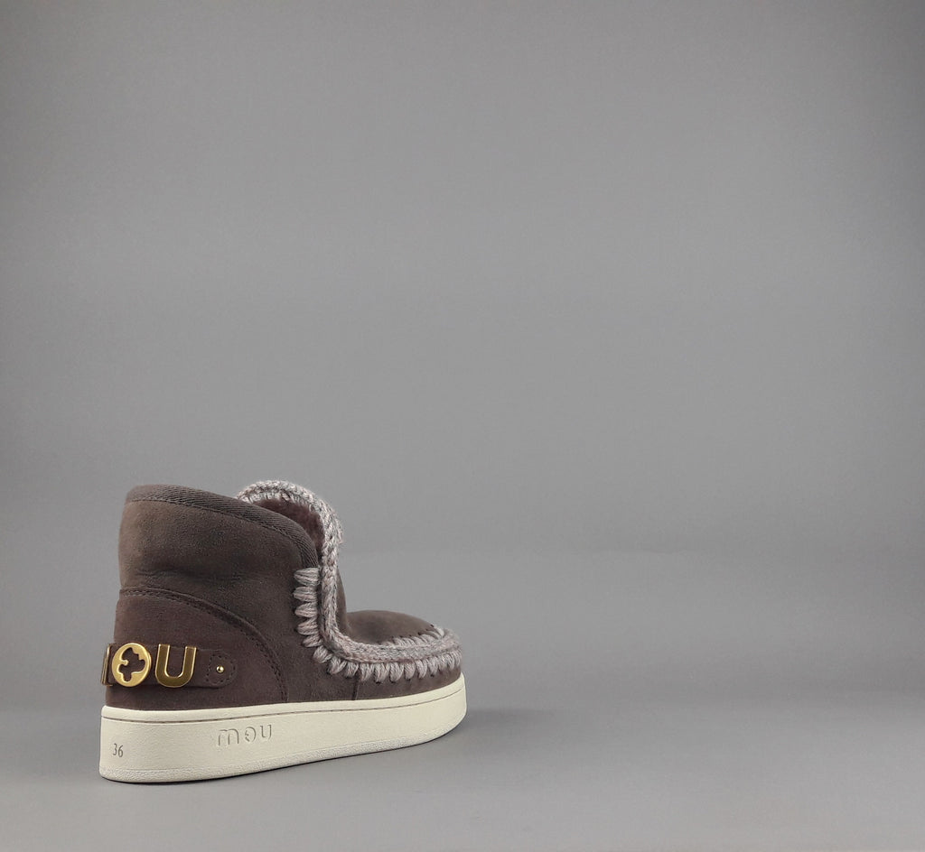 Mou Eskimo Sneakers Donna Montone Marrone Scuro