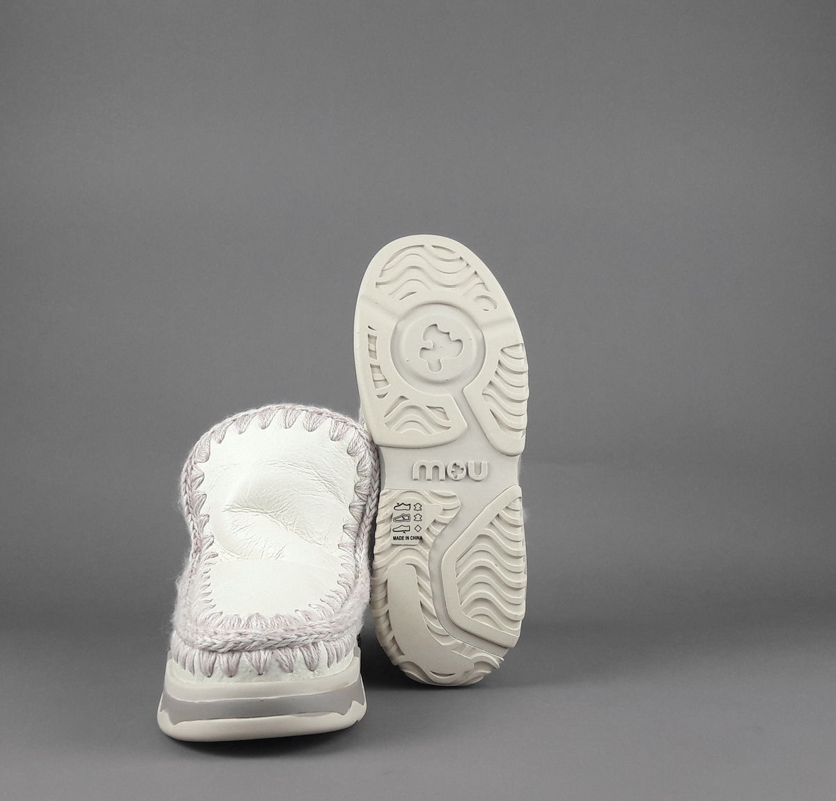 Mou Eskimo Trainer Donna Montone Bianco Opaco