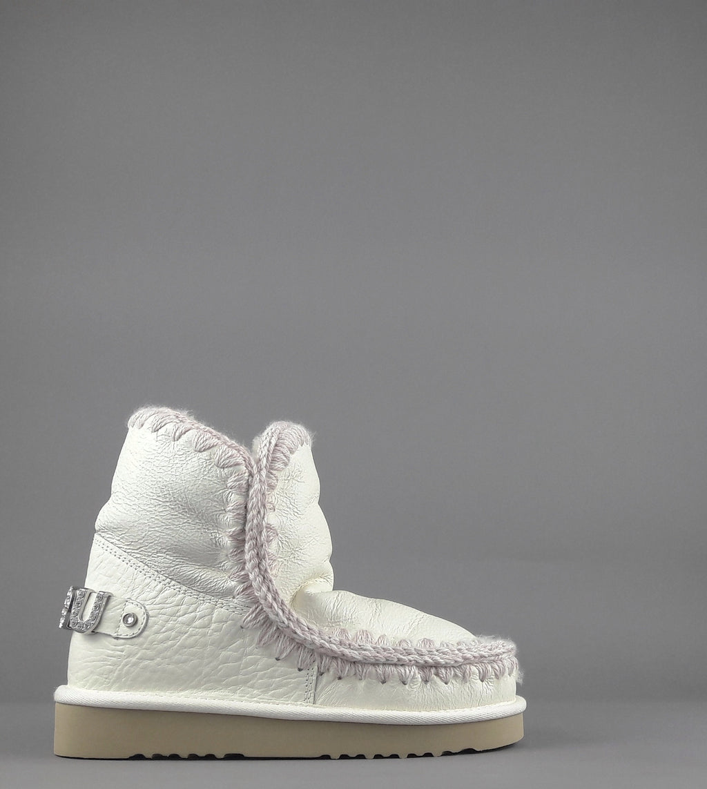 Mou Eskimo 18 Donna Montone Double-Face Bianco