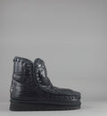 Mou Eskimo 18 Donna Montone Double-Face Lached Nero