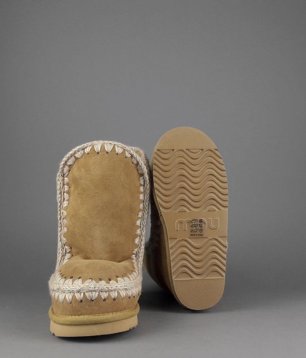 Mou Eskimo 24 Donna Montone Double-Face Marrone Chiaro