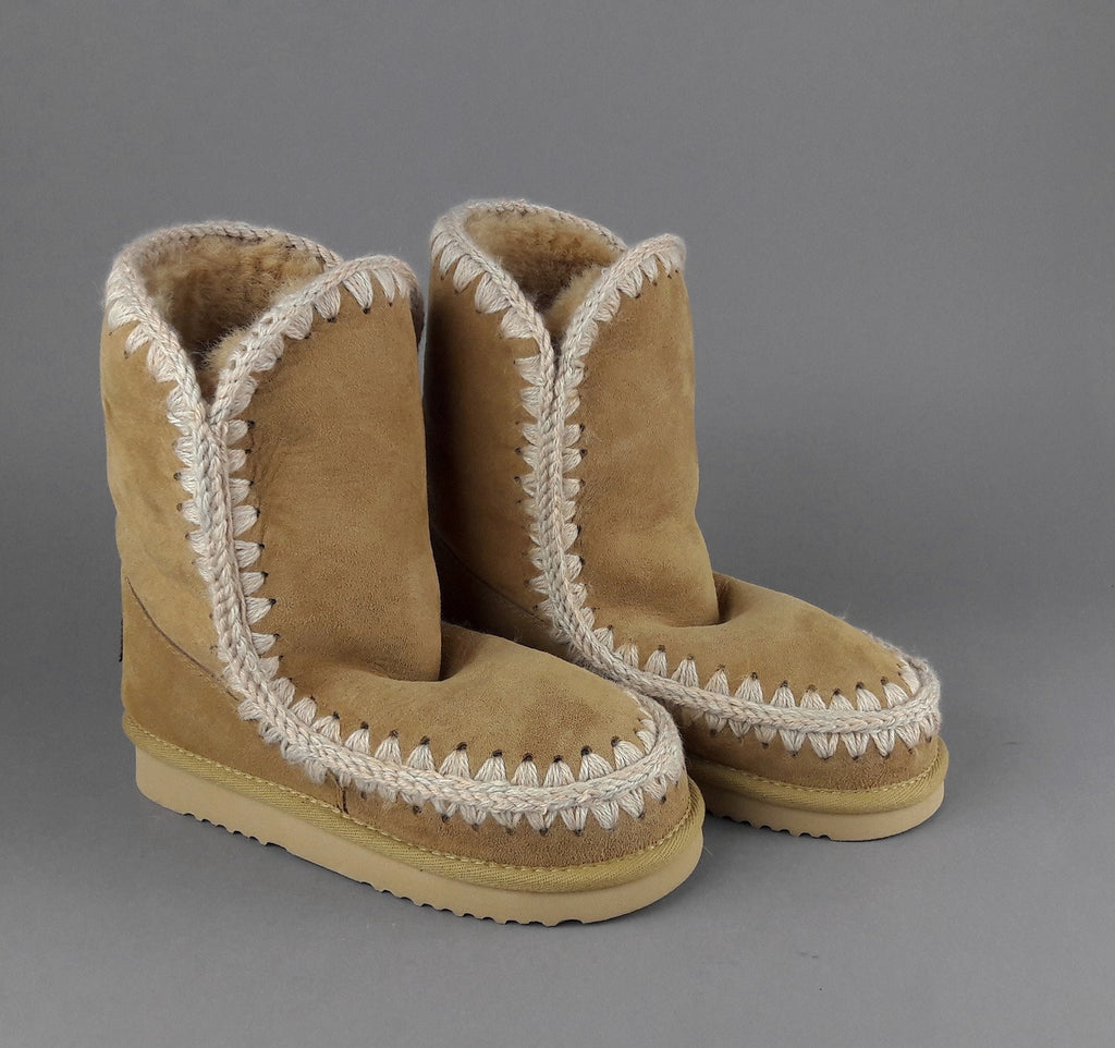 Mou Eskimo 24 Donna Montone Double-Face Marrone Chiaro