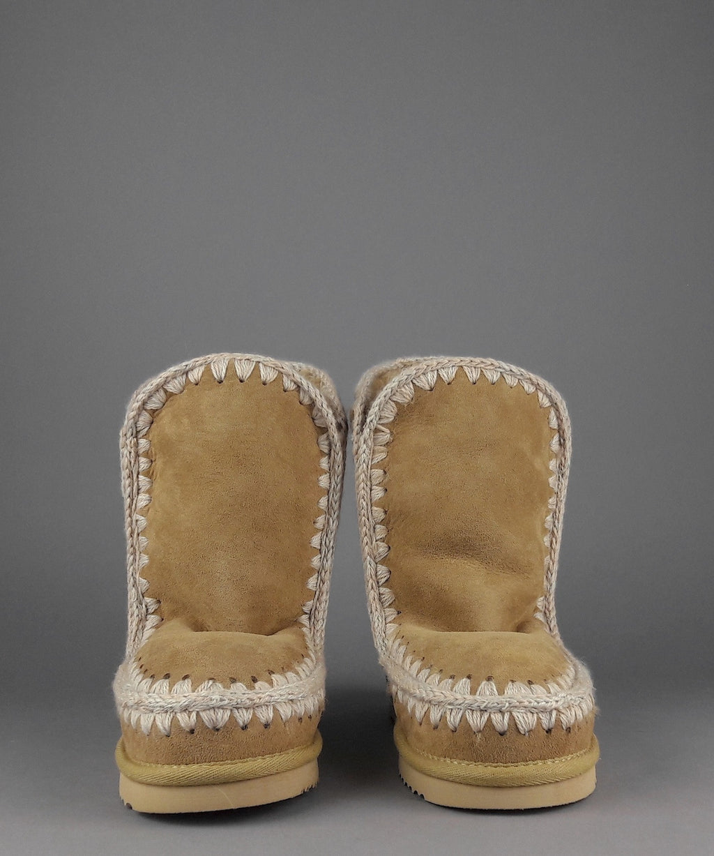 Mou Eskimo 24 Donna Montone Double-Face Marrone Chiaro