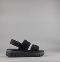 Mou Sandalo Donna In Camoscio Nero