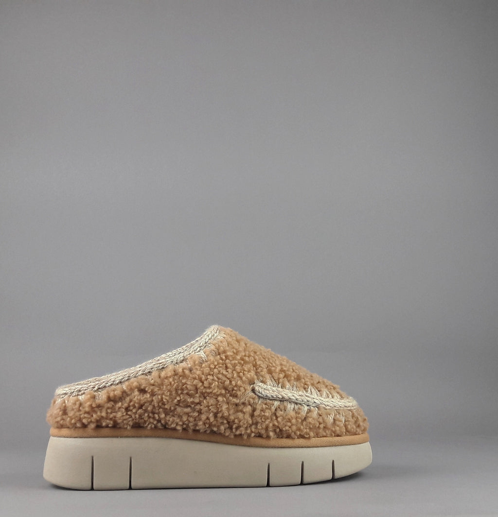 Mou Slipper Eskimo Bounce Donna Montone Effetto Bear Marrone Chiaro