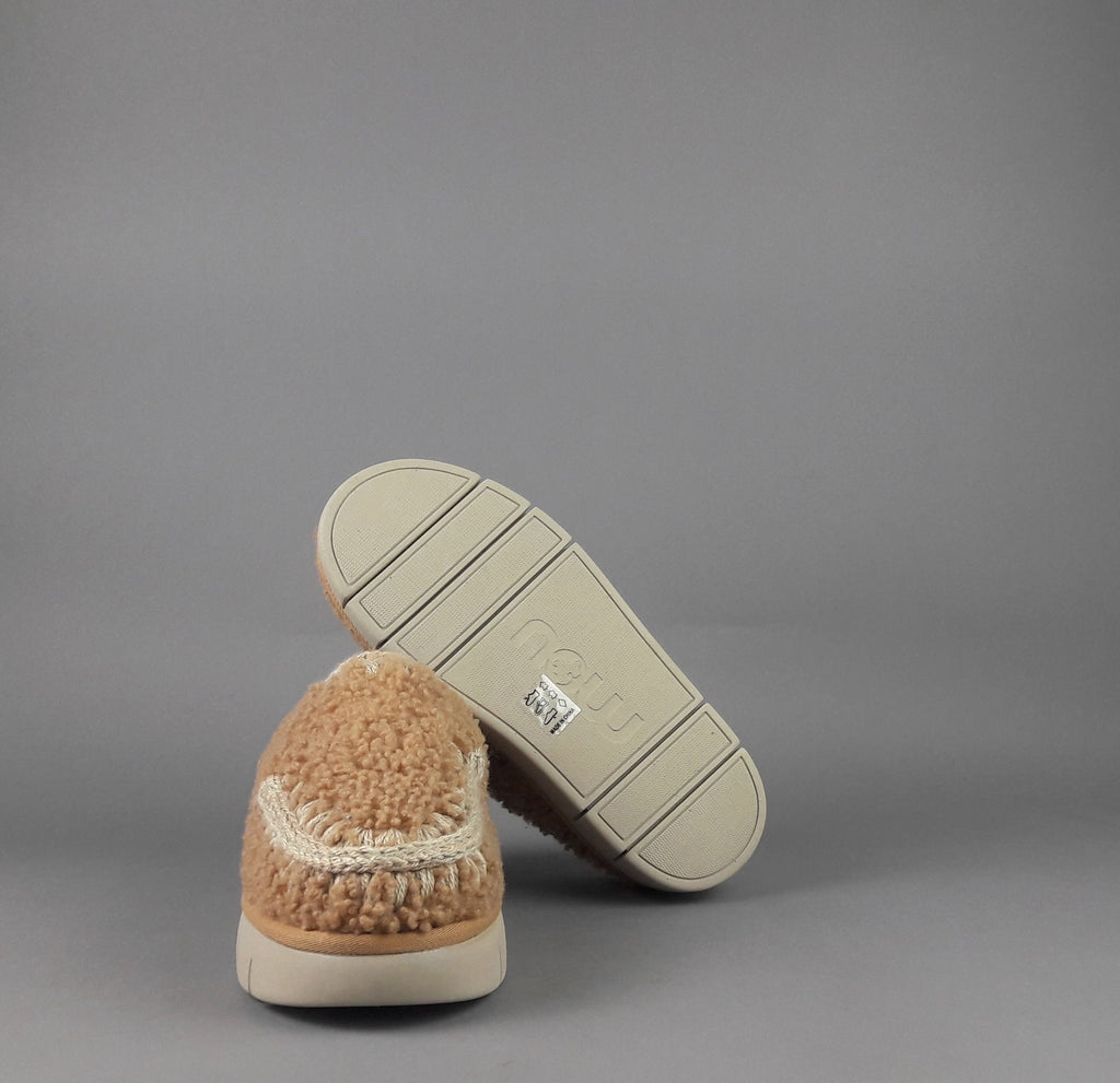 Mou Slipper Eskimo Bounce Donna Montone Effetto Bear Marrone Chiaro