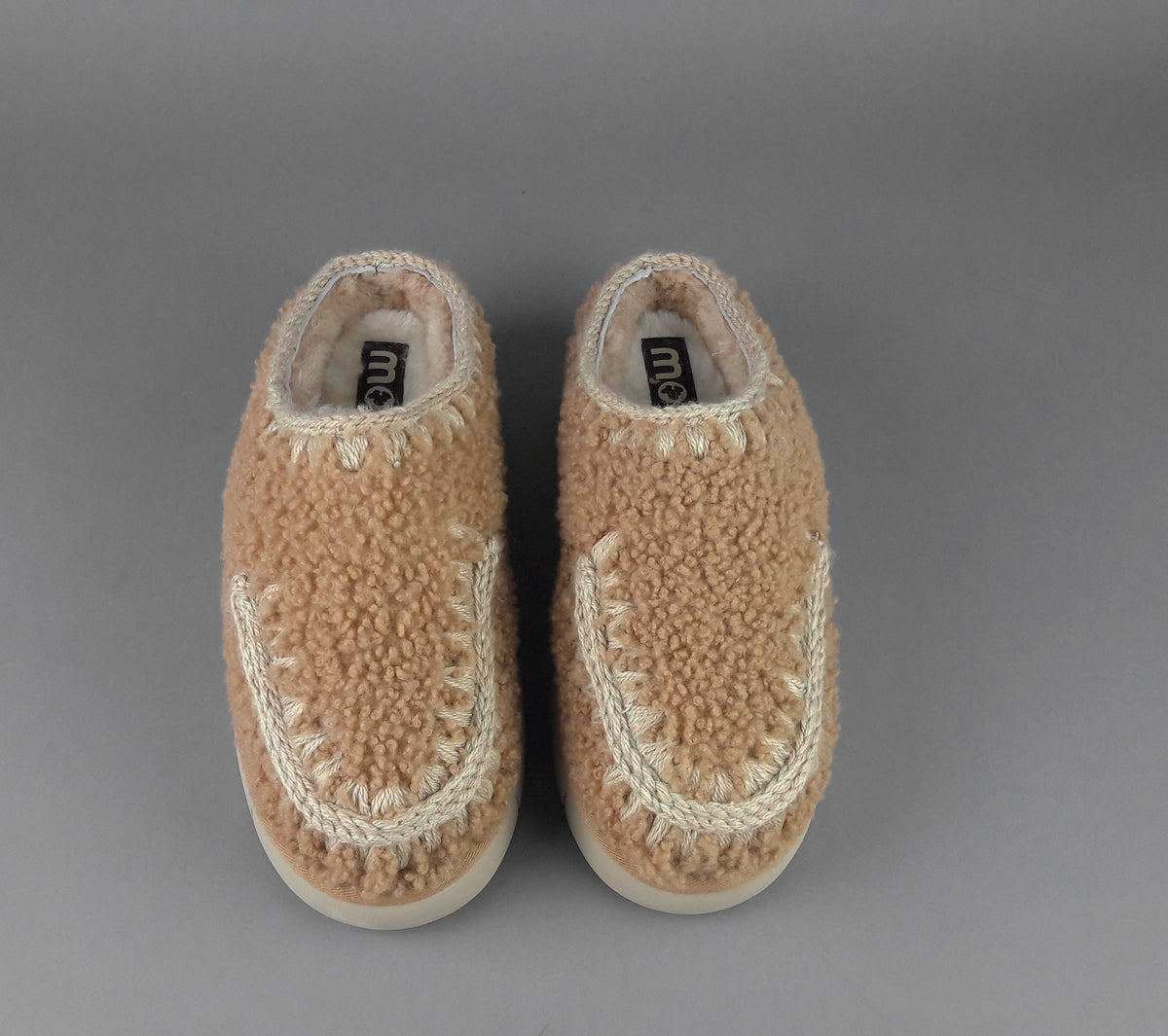 Mou Slipper Eskimo Bounce Donna Montone Effetto Bear Marrone Chiaro