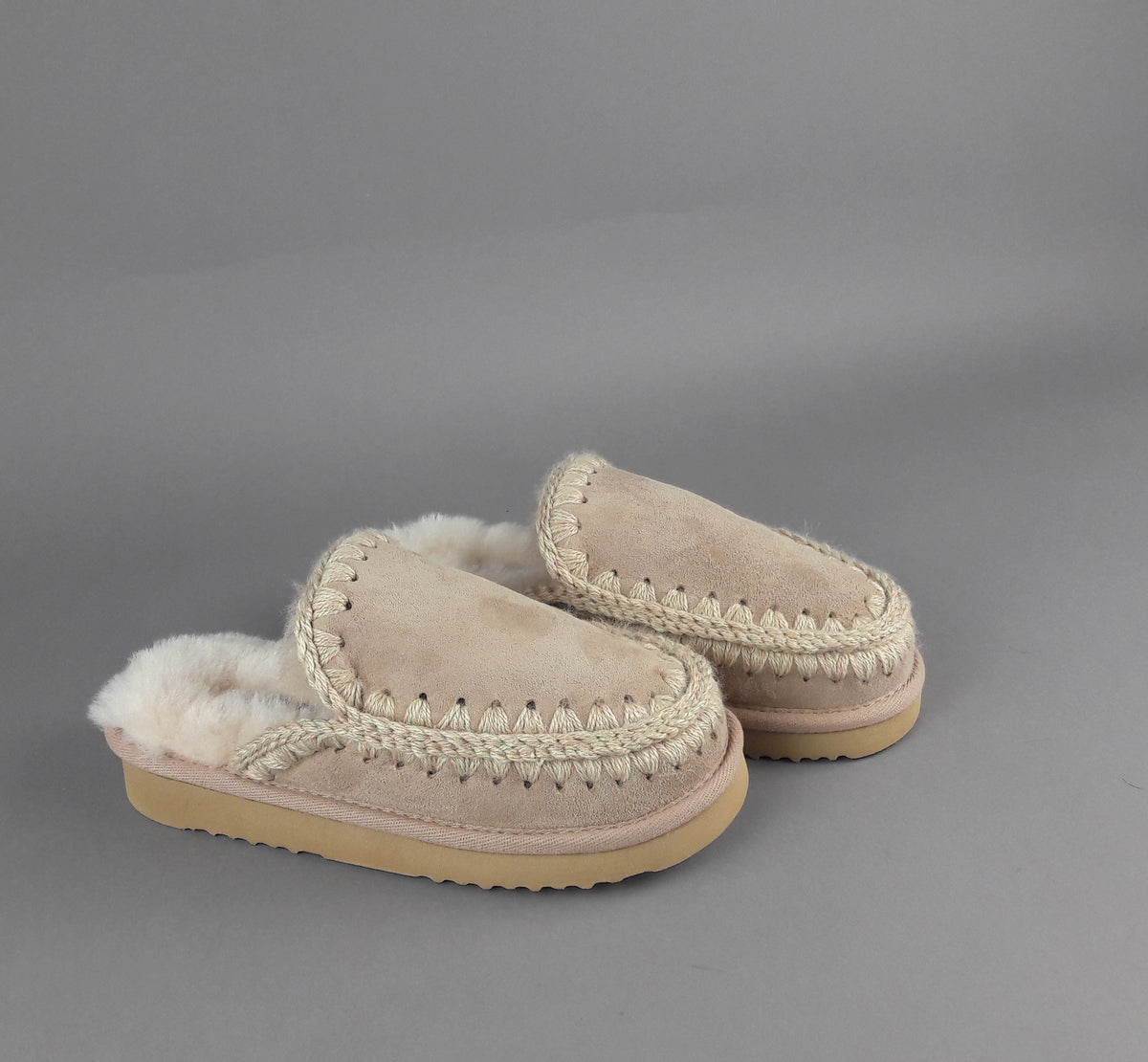 Mou Slipper Eskimo Donna Montone Carne
