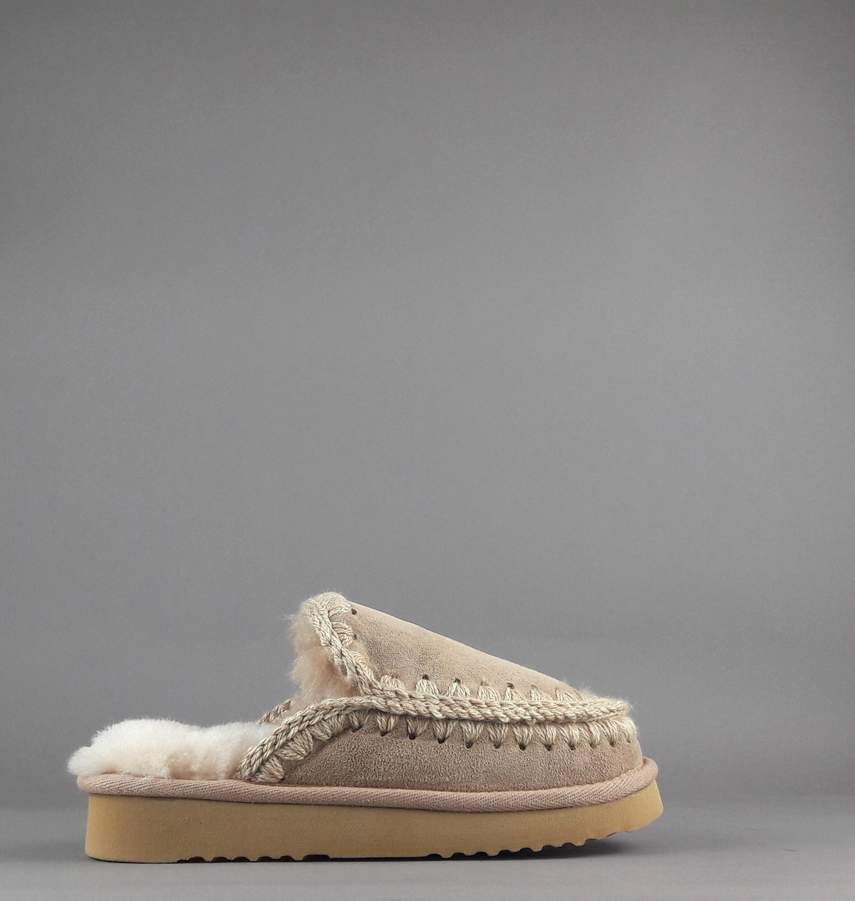 Mou Slipper Eskimo Donna Montone Carne