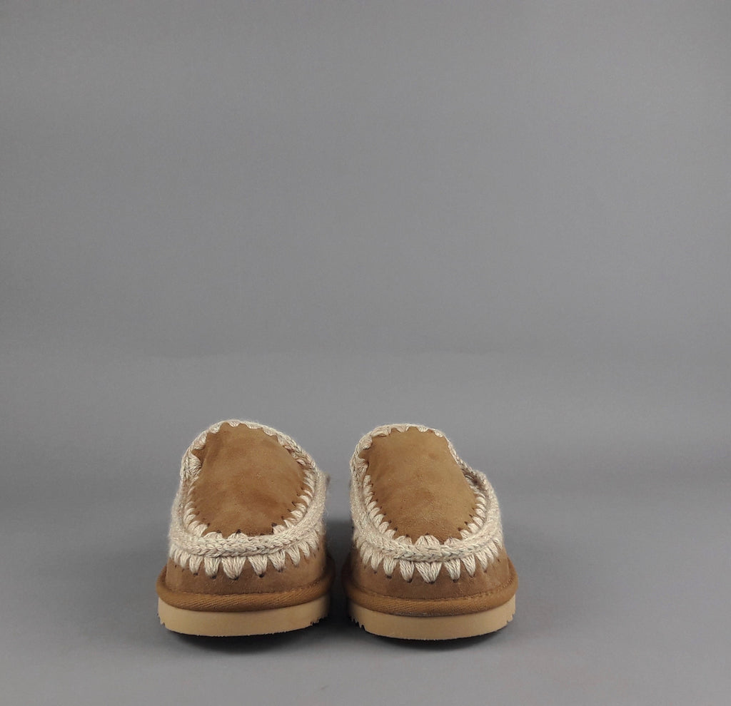 Mou Slipper Eskimo Donna Montone Marrone Chiaro