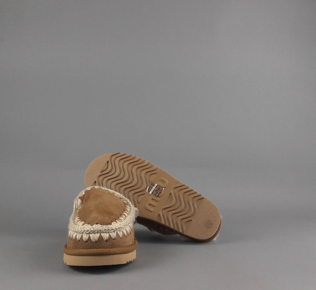 Mou Slipper Eskimo Donna Montone Marrone Chiaro