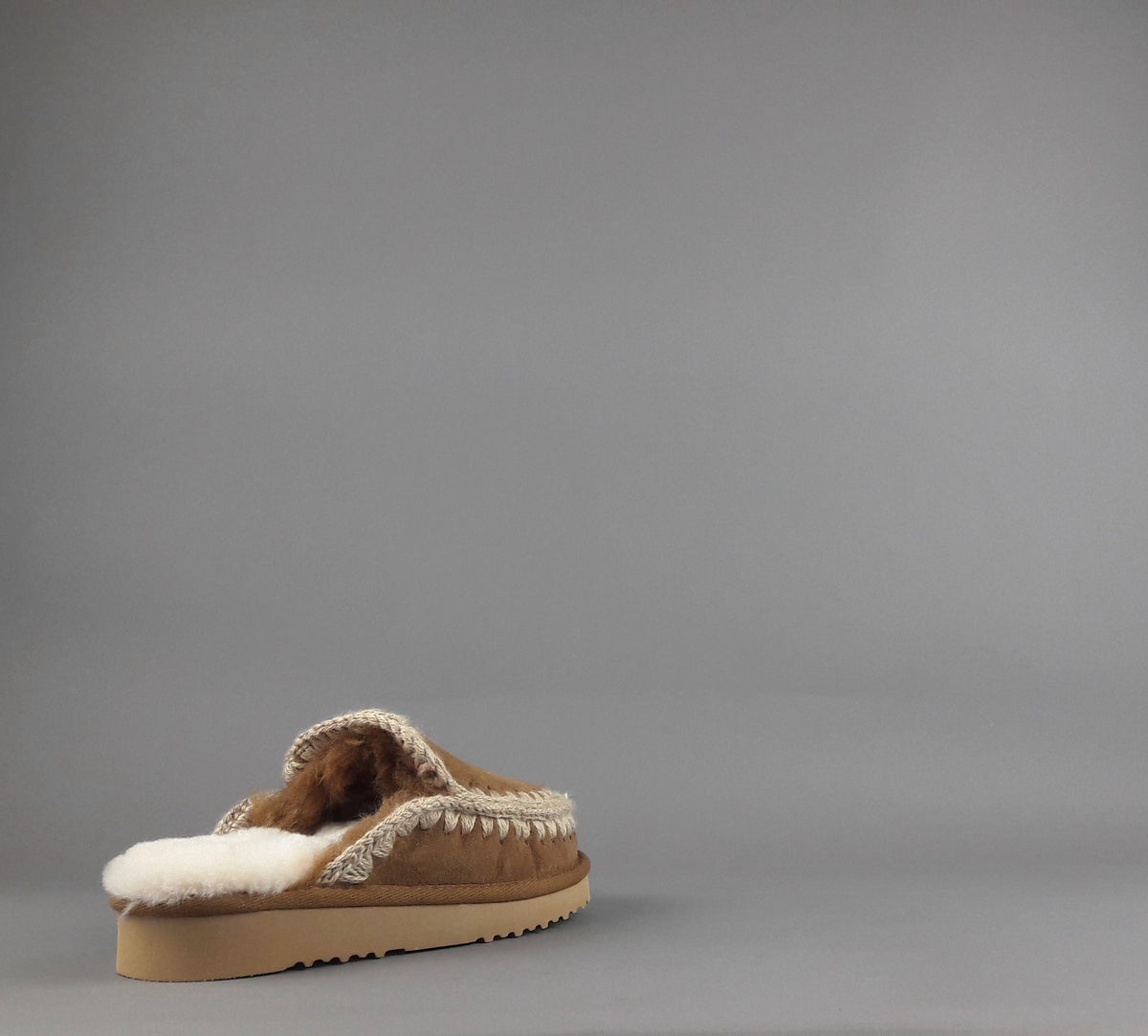 Mou Slipper Eskimo Donna Montone Marrone Chiaro