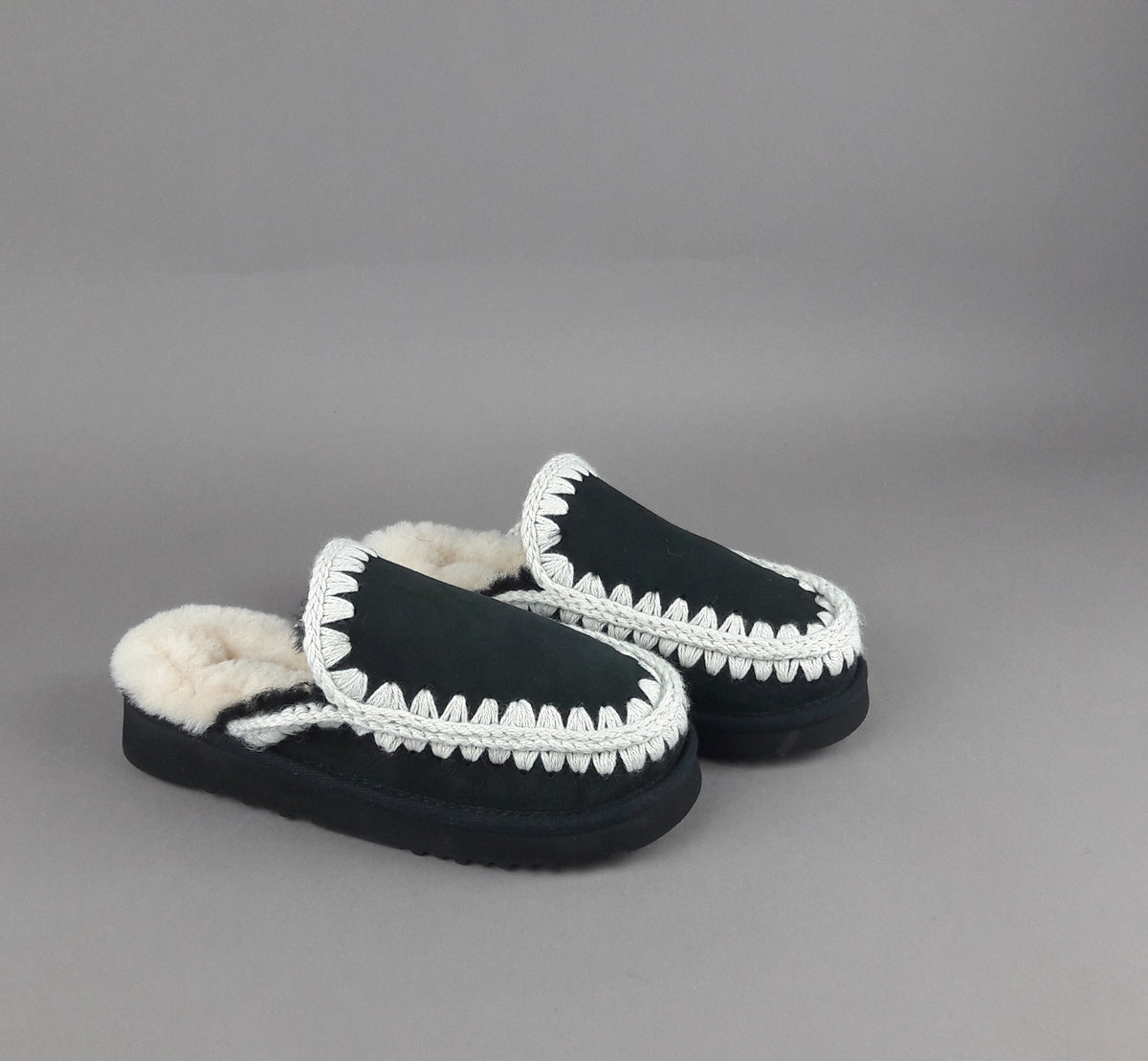 Mou Slipper Eskimo Donna Montone Nero