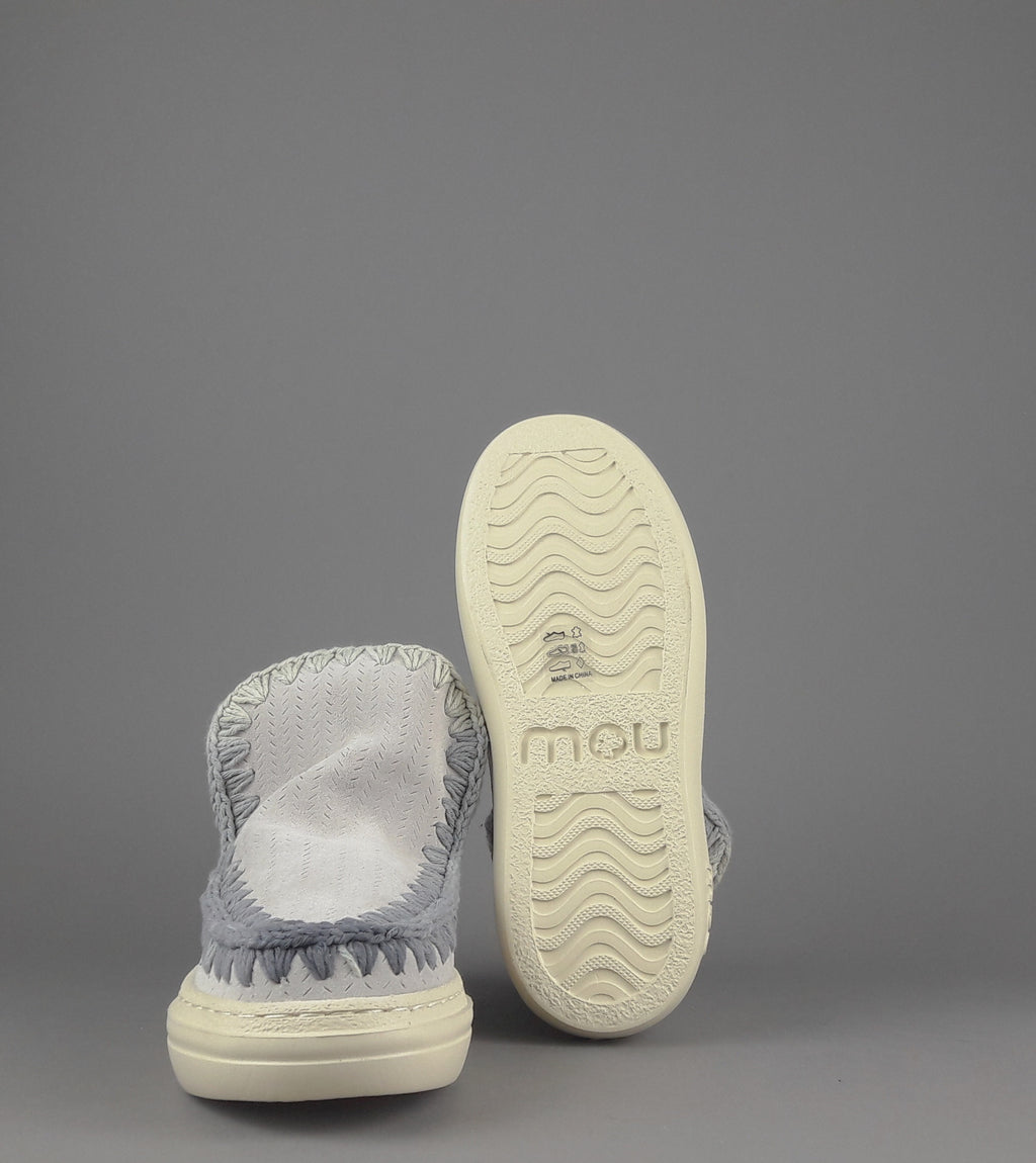 Mou Summer Eskimo Sneakers Donna Camoscio Traforato Grigio Charo