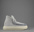 Mou Summer Eskimo Sneakers Donna Camoscio Traforato Grigio Charo