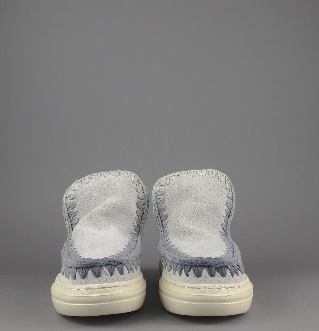 Mou Summer Eskimo Sneakers Donna Camoscio Traforato Grigio Charo