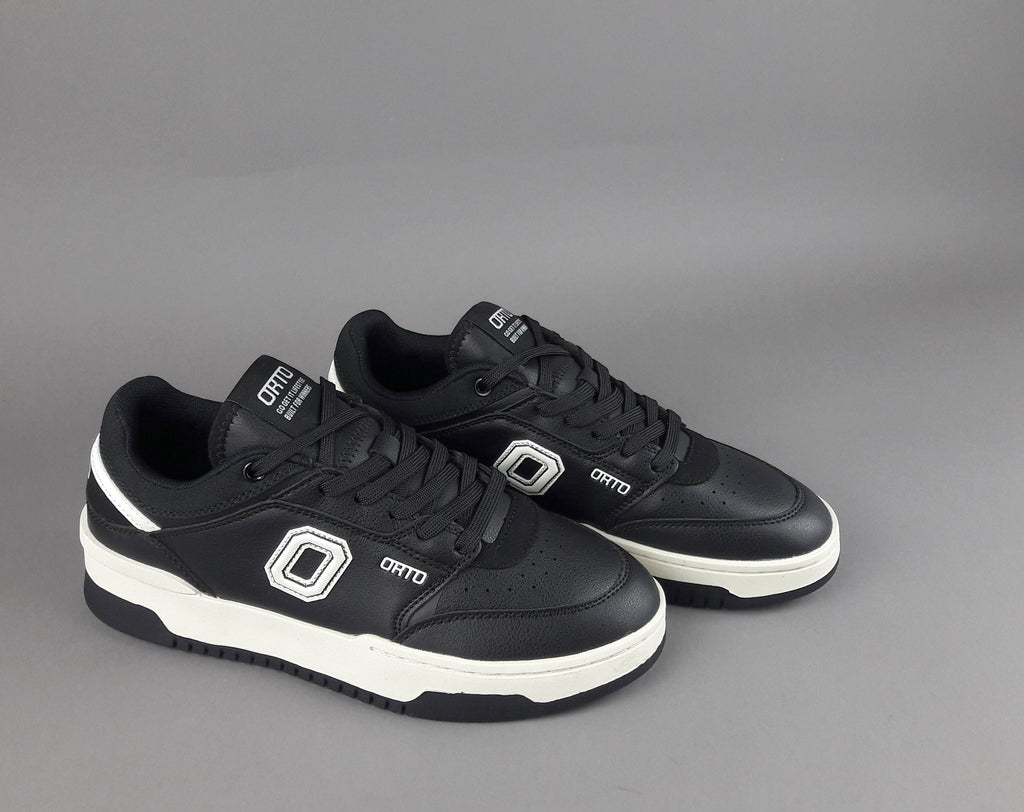Orto Sneakers Uomo Eclipse Ecopelle Nero