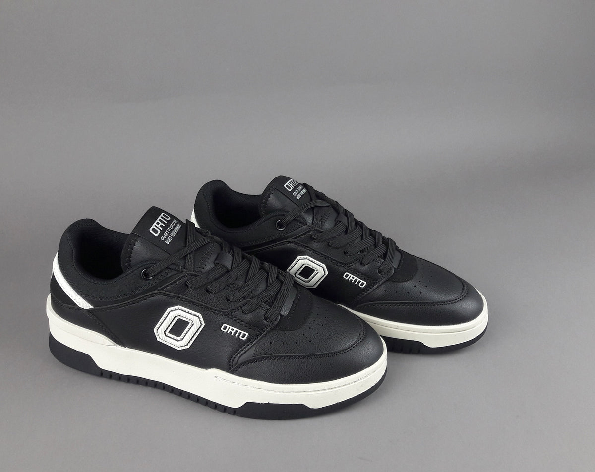 Orto Sneakers Uomo Eclipse Ecopelle Nero