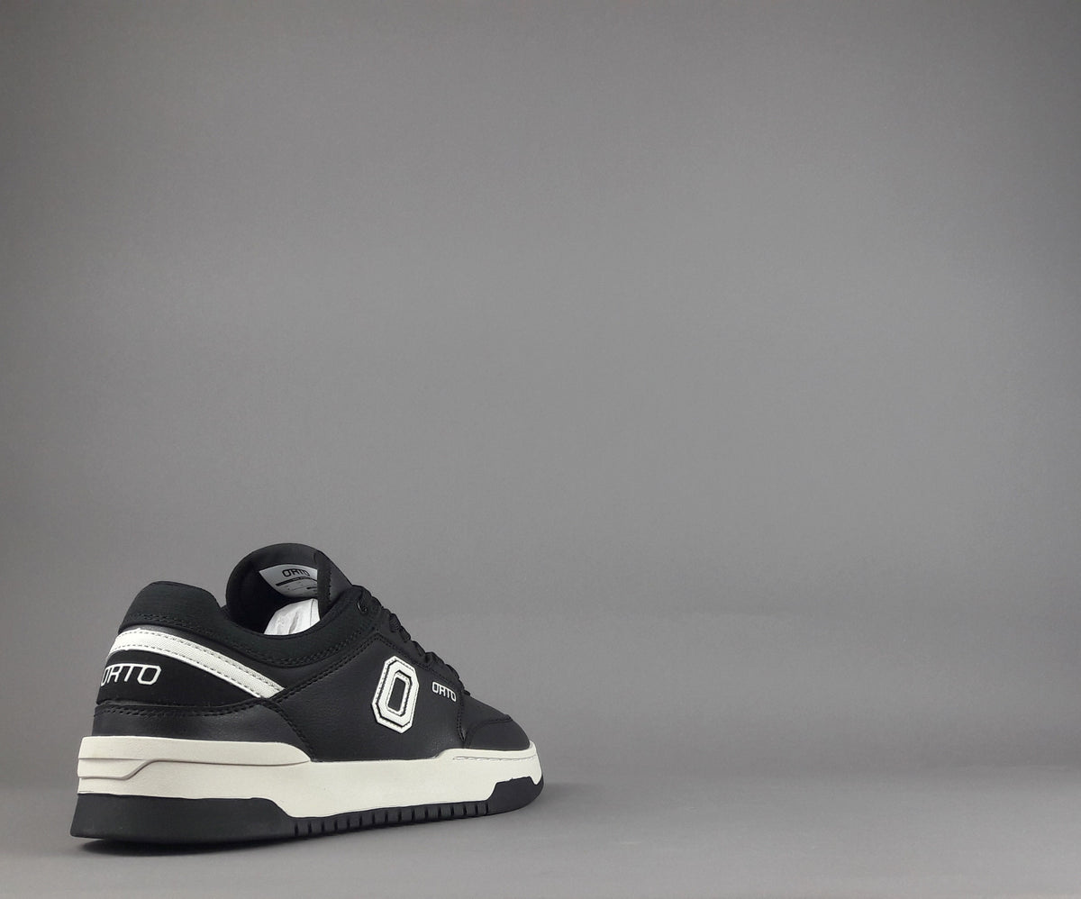 Orto Sneakers Uomo Eclipse Ecopelle Nero