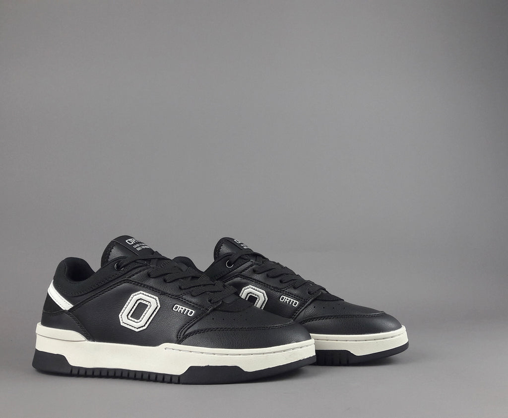Orto Sneakers Uomo Eclipse Ecopelle Nero
