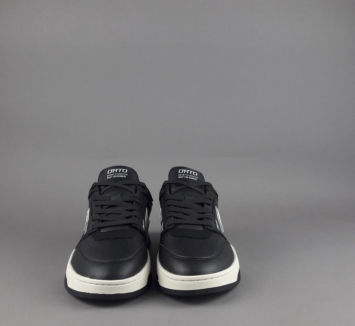 Orto Sneakers Uomo Eclipse Ecopelle Nero