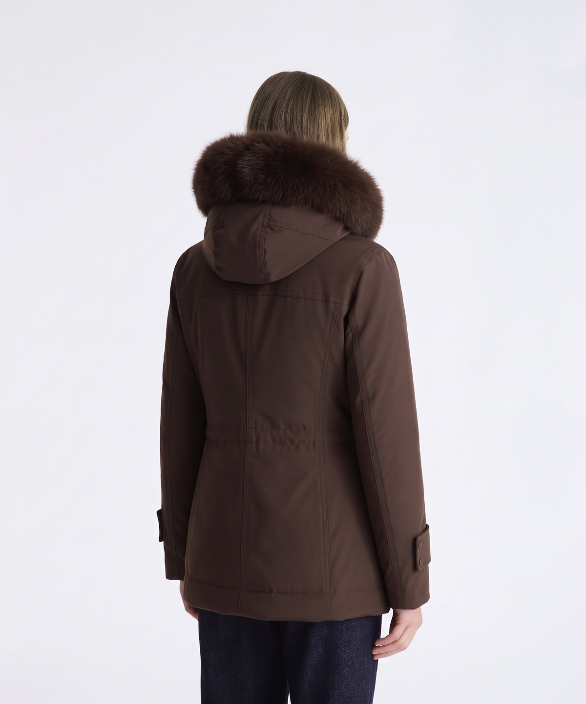 Peuterey Giubbino Donna Buriram Soft Shell Stretch Marrone Scuro