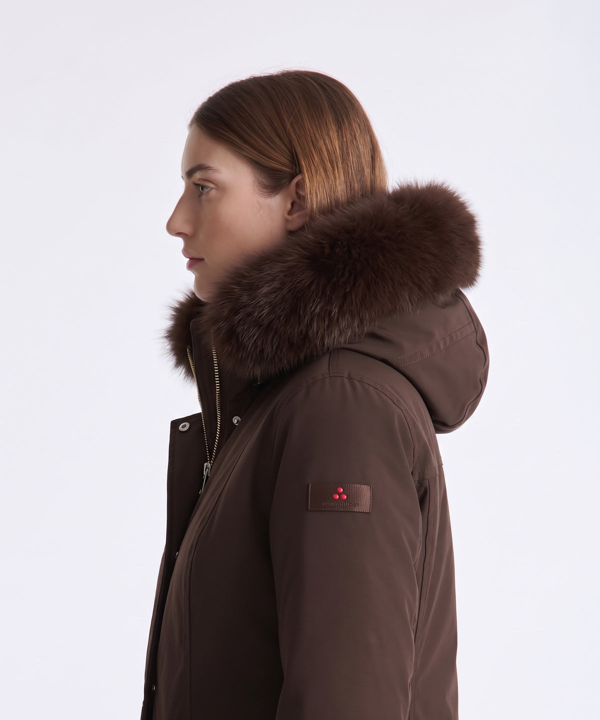 Peuterey Giubbino Donna Buriram Soft Shell Stretch Marrone Scuro