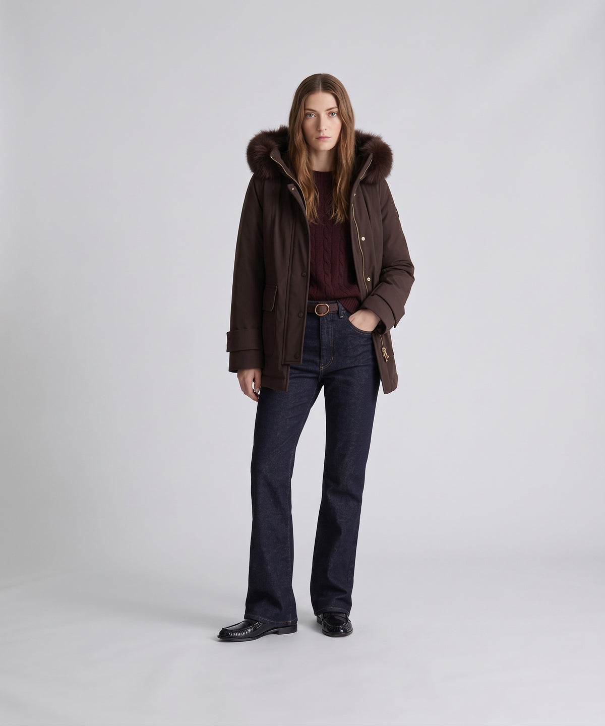 Peuterey Giubbino Donna Buriram Soft Shell Stretch Marrone Scuro