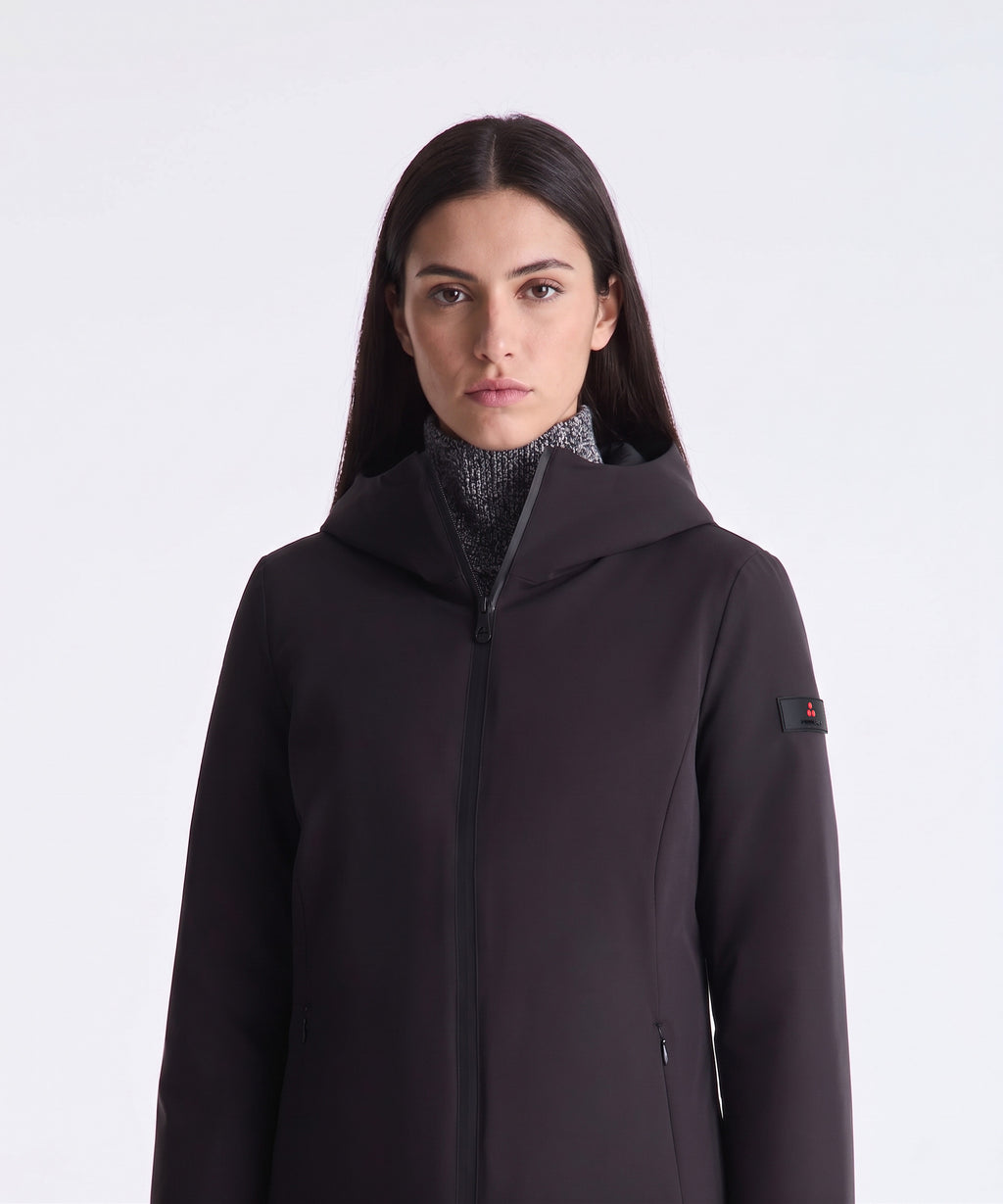 Peuterey Giubbino Donna Farquarta Soft Shell Stretch Nero