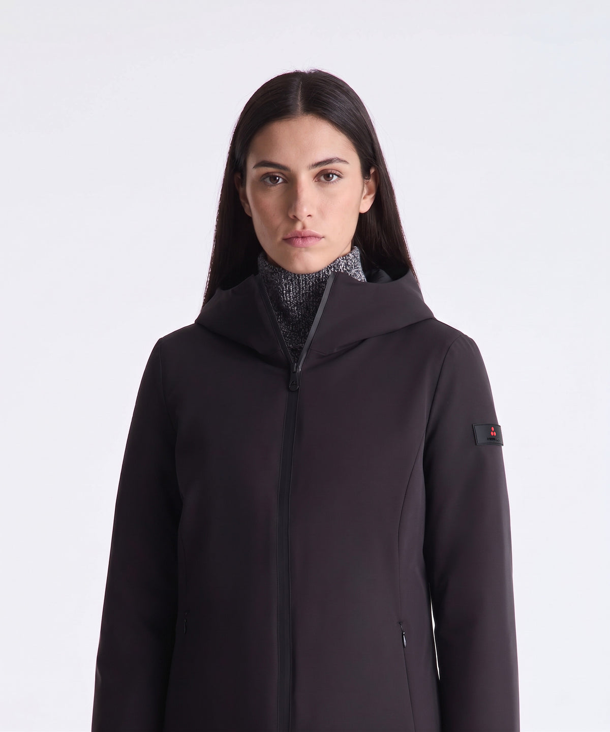 Peuterey Giubbino Donna Farquarta Soft Shell Stretch Nero