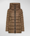 Peuterey Piumino Donna Esdra Tessuto Nylon Biscotto