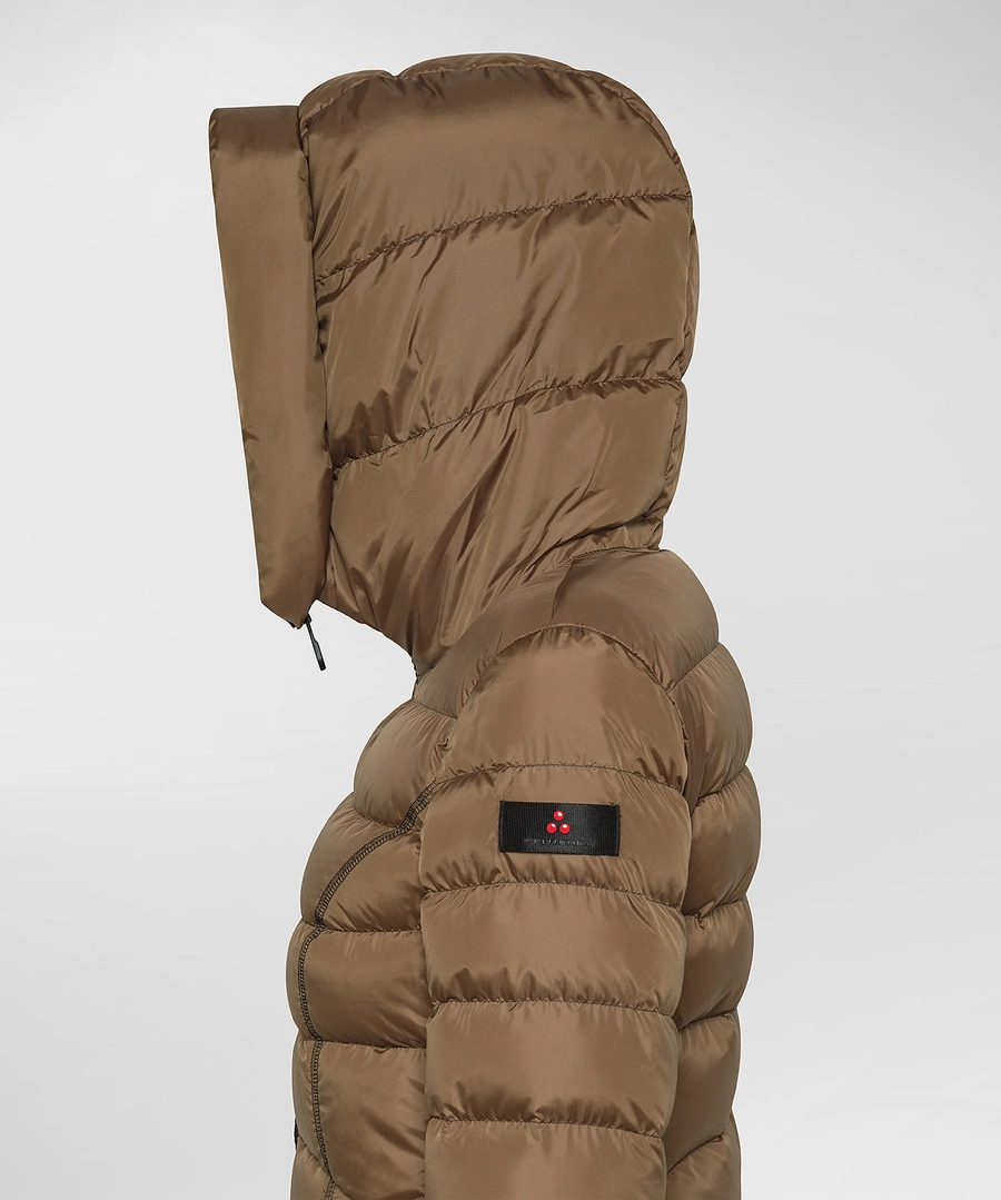 Peuterey Piumino Donna Esdra Tessuto Nylon Biscotto