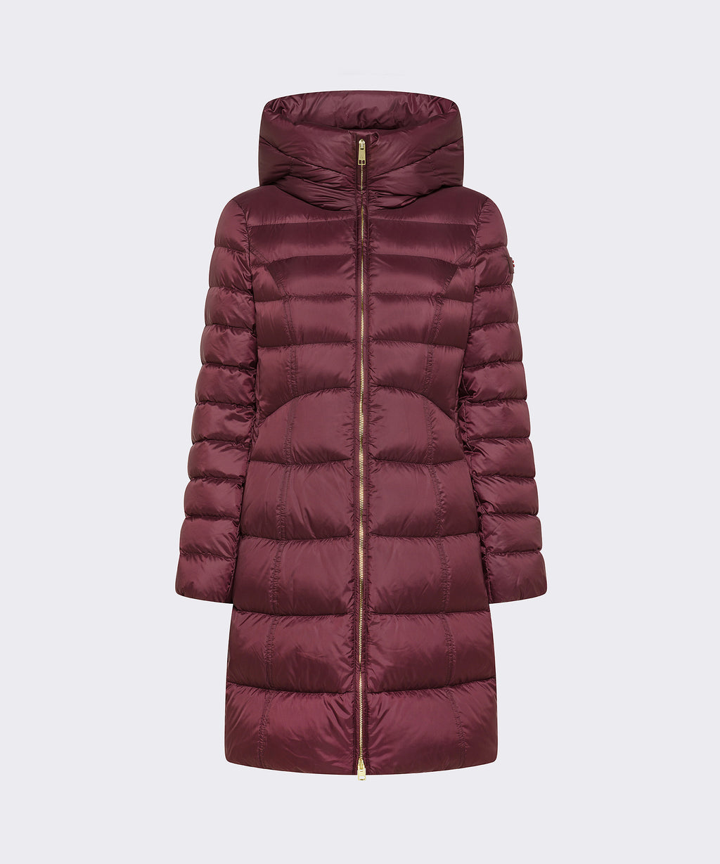 Peuterey Piumino Donna Fortex Tessuto Nylon Bordeaux