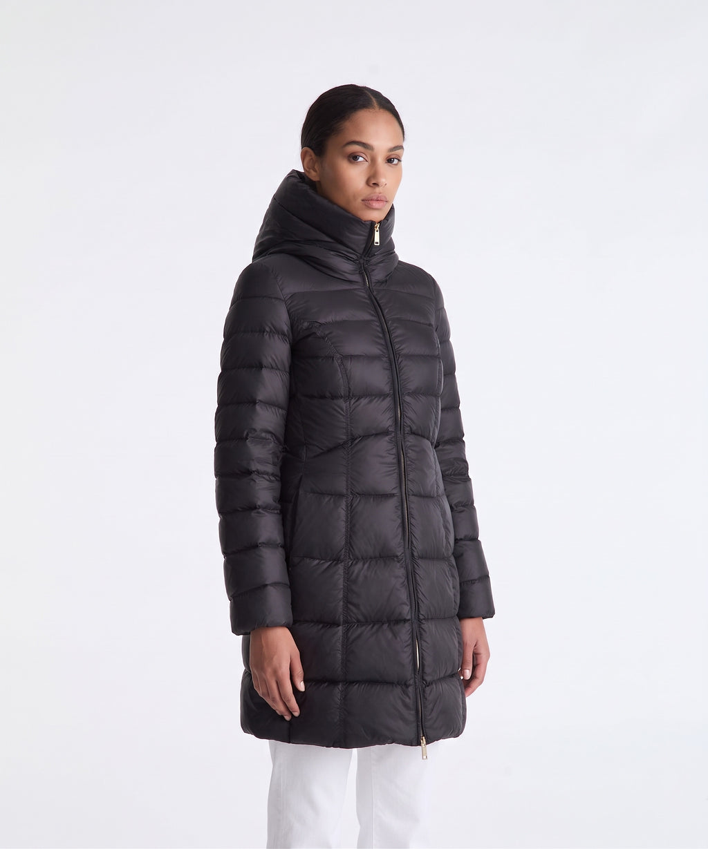 Peuterey Piumino Donna Fortex Tessuto Nylon Nero
