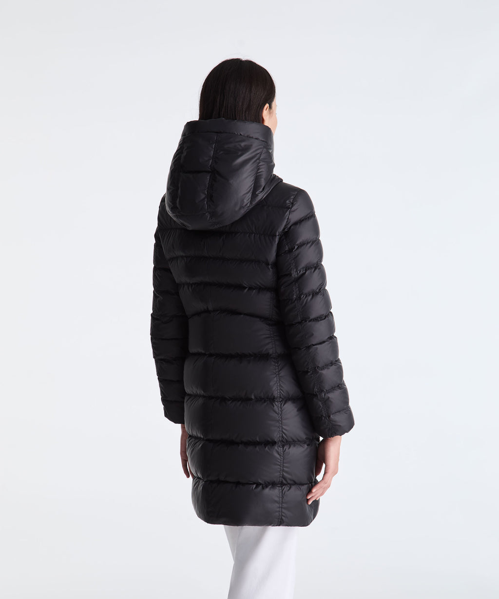 Peuterey Piumino Donna Fortex Tessuto Nylon Nero