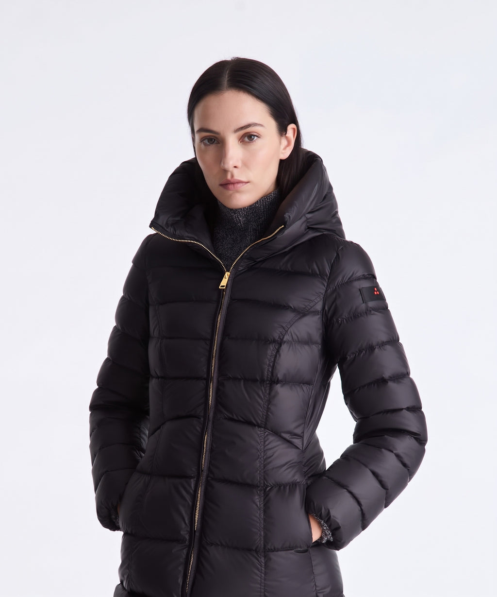 Peuterey Piumino Donna Fortex Tessuto Nylon Nero