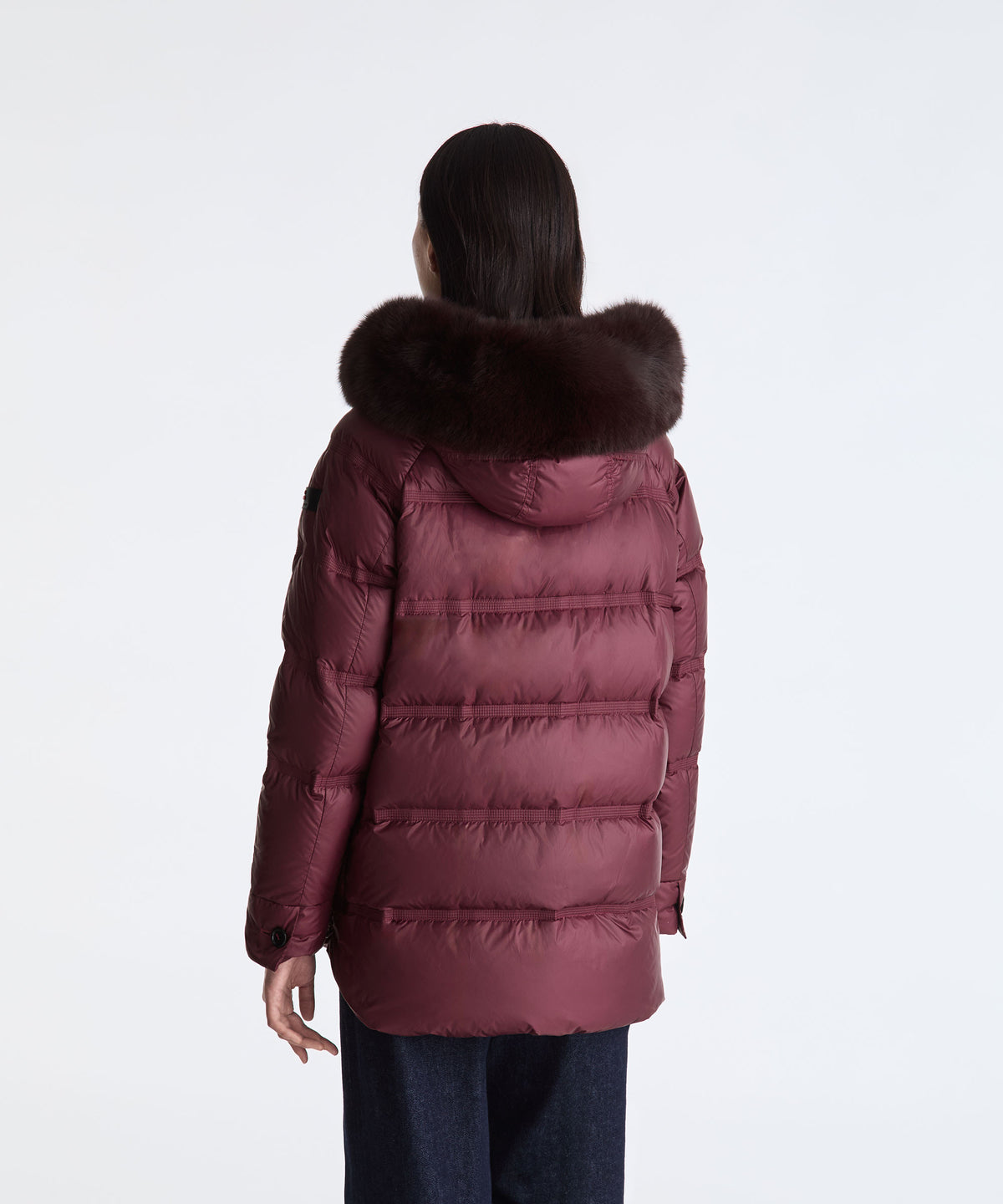 Peuterey Piumino Donna Takan Nylon Bordeaux