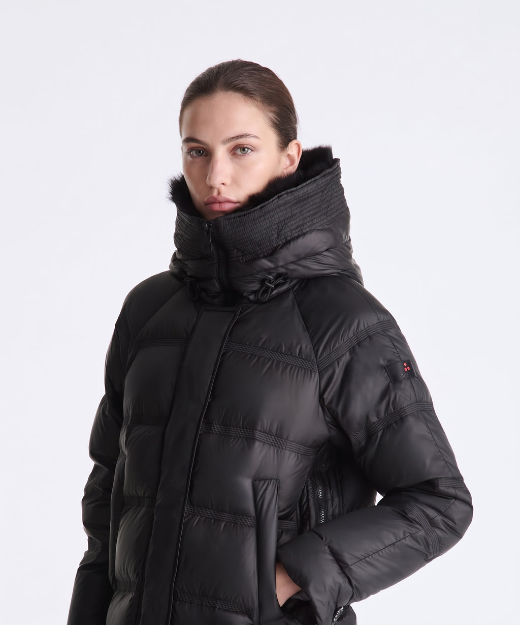 Peuterey Piumino Donna Takan Nylon Nero