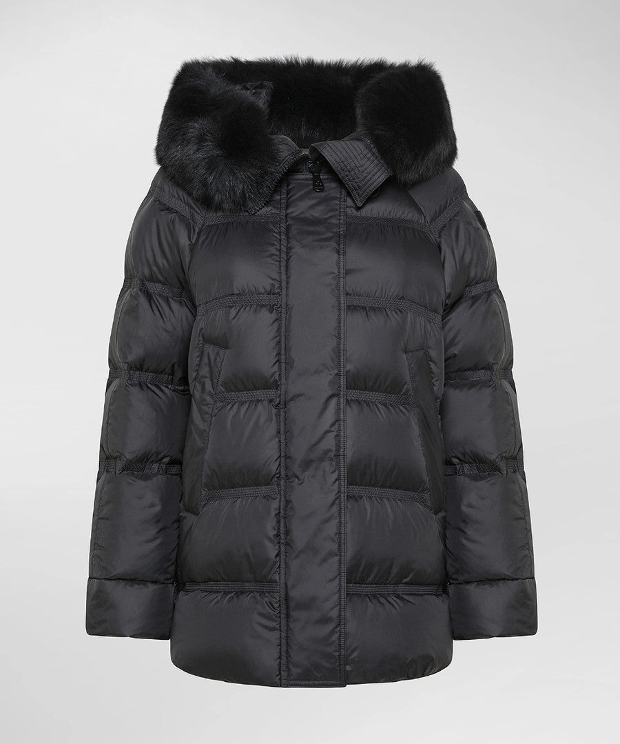 Peuterey Piumino Donna Takan Nylon Nero