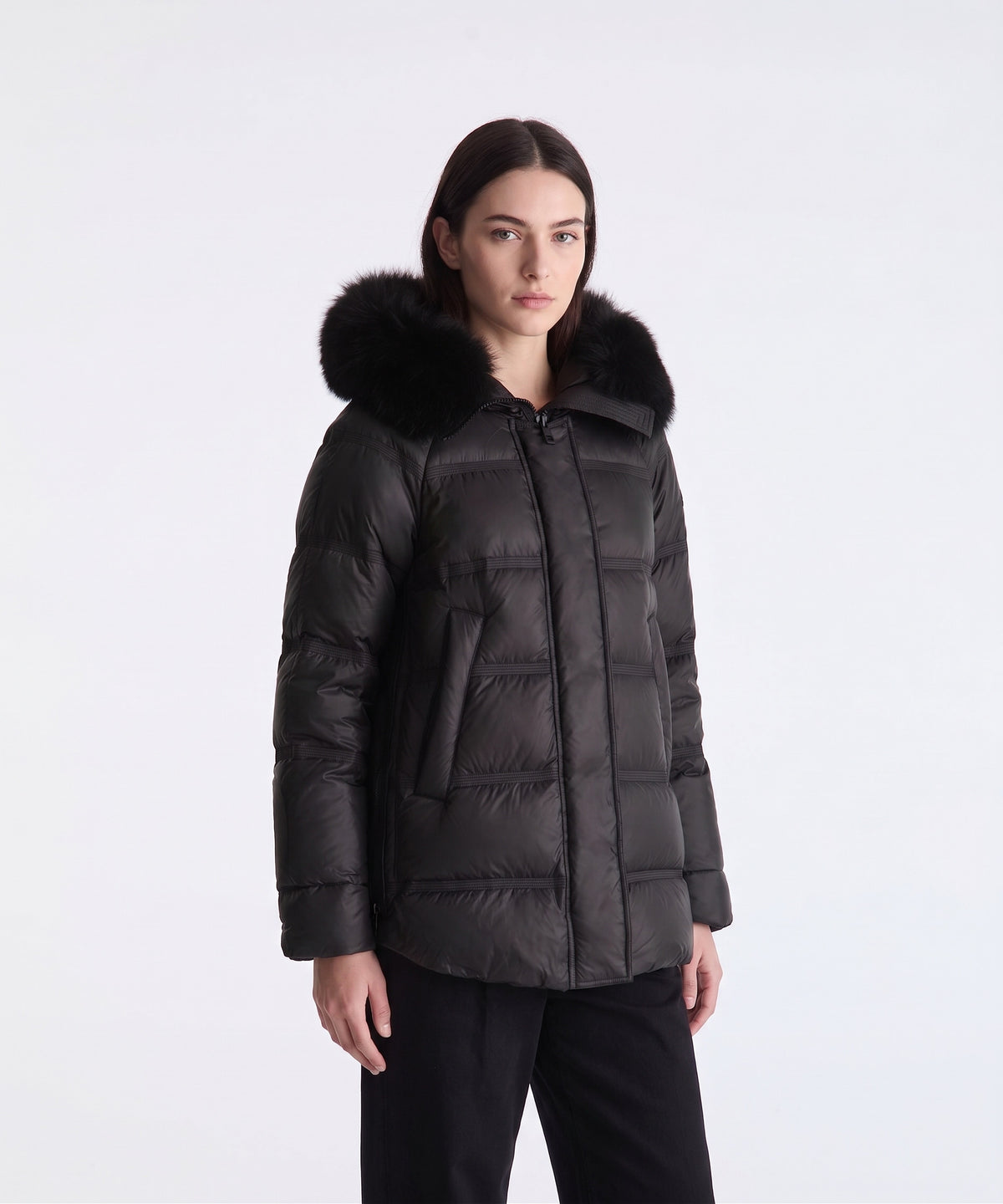 Peuterey Piumino Donna Takan Nylon Nero