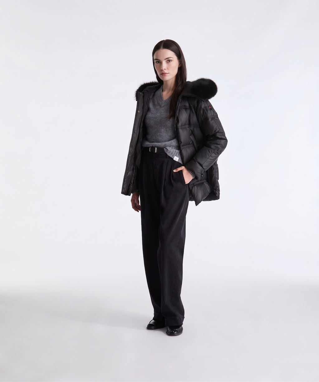 Peuterey Piumino Donna Takan Nylon Nero