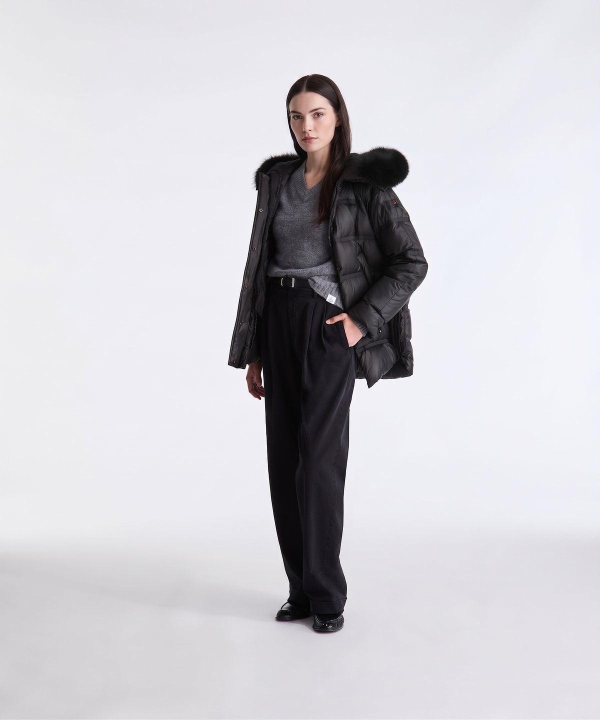 Peuterey Piumino Donna Takan Nylon Nero