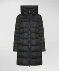 Peuterey Piumino Lungo Donna Levaria Nylon Nero