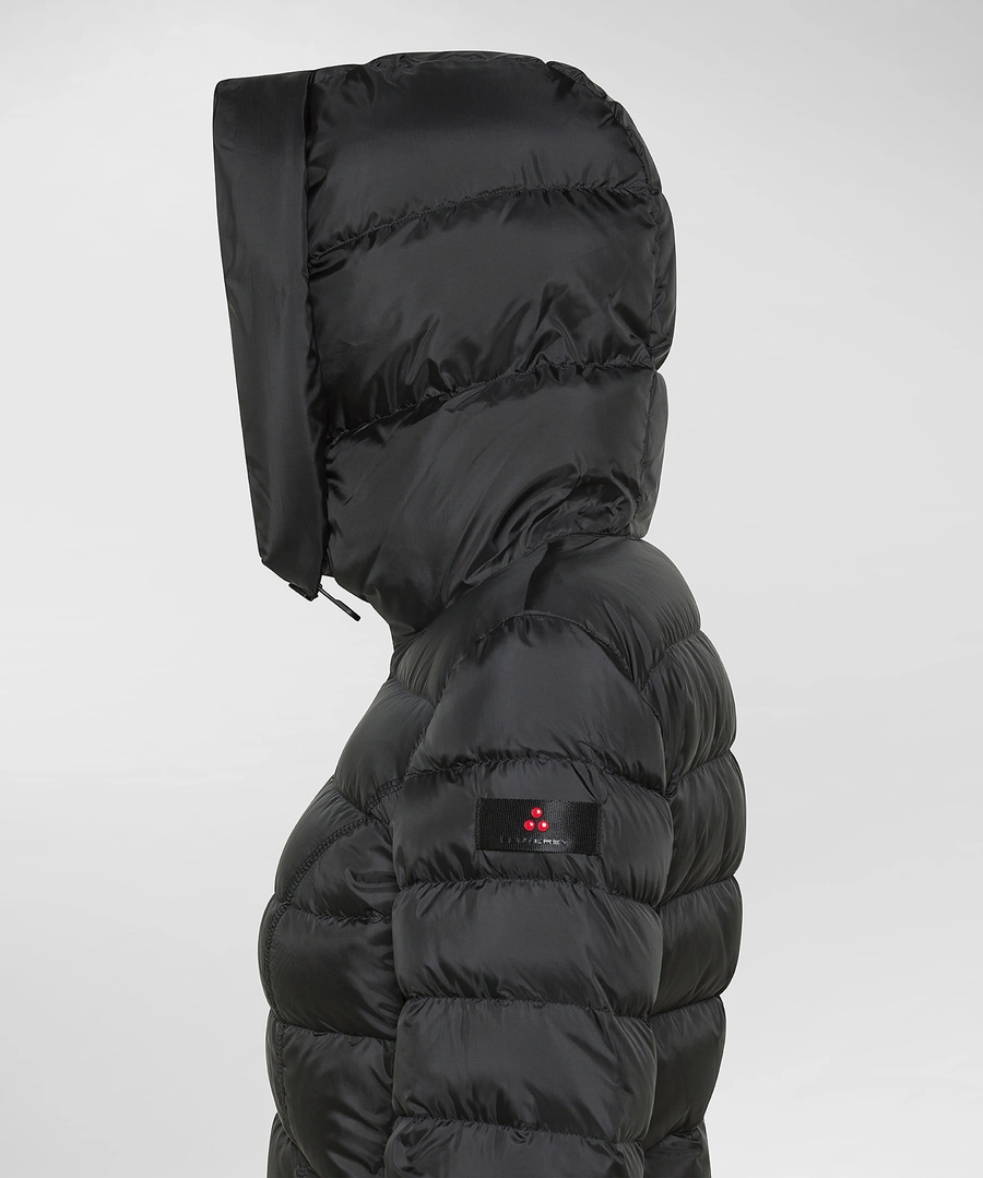 Peuterey Piumino Lungo Donna Levaria Nylon Nero