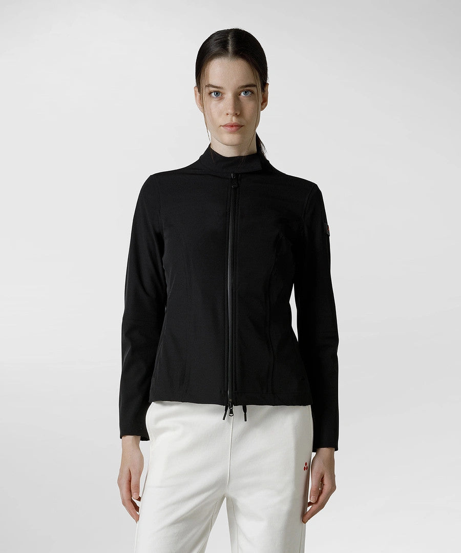 Peuterey Giubbino Bomber Donna Nylon Stretch Nero
